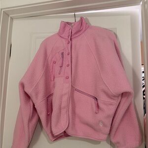 Pink Fleece Jacket